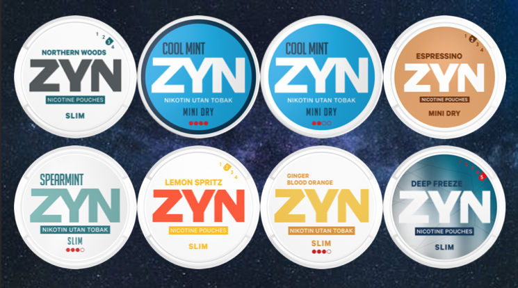 Buy Zyn Fresh Mint Slim All White Snus online, SnusExpress